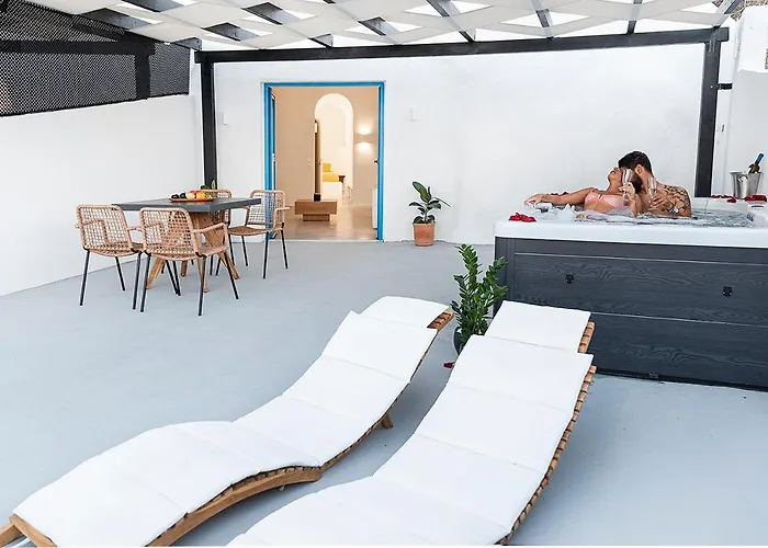 Rafael' S Mediteranian Cave Apart Otel Firostefani